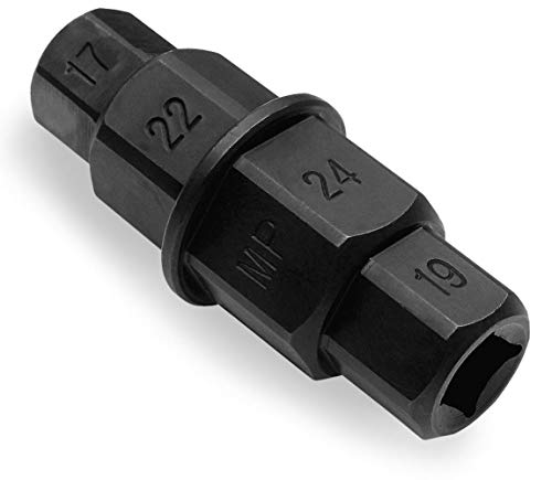 Motion Pro 08-0397 Chrome Hex Axle Tool 17,19,22,24 mm Motion Pro