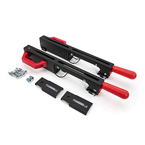 Steelman Power Tool and Accessory Mounting Bracket Set - attach additional Miter, Band, and Scroll Saws, Bench Grinders, Routers and other power Steelman