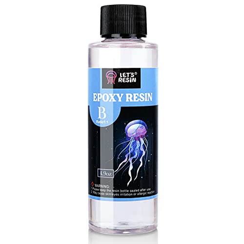 LET'S RESIN Resin Hardener Only 5.4OZ, Part B Epoxy Hardener LET'S RESIN