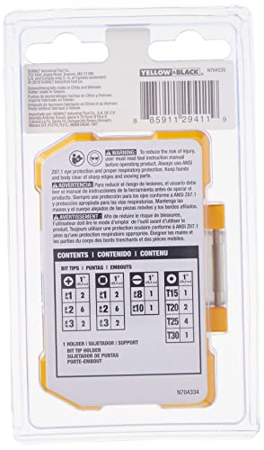 DEWALT DWAX100 Screwdriving Set, 31-Piece,Silver DEWALT