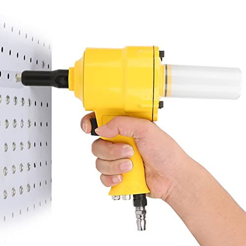 Acogedor Air Rivet Gun, Pneumatic Riveter, Pistol Grip Rivet Gun, Air Powered Riveting Tool, 2.4/3.2/4/4.8mm Acogedor