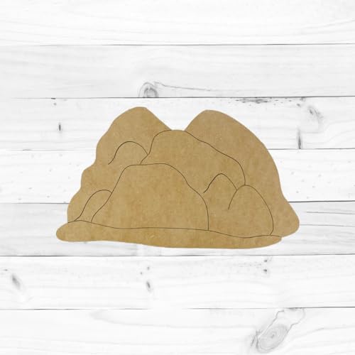 Lion's Den, VBS Shape, Sunday School Craft, Unfinished Cutout, Wooden Shape, Paintable Wooden MDF, Build-A-Cross Build-A-Cross