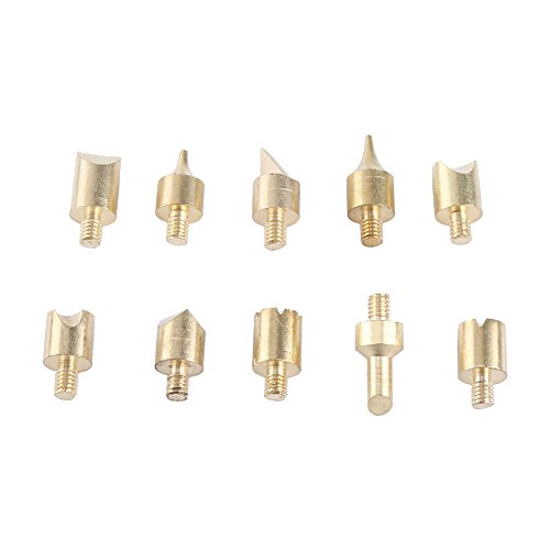 28pcs Wood Burning Kit Wood and Leather Pyrography Full Set Wood Burning Soldering Tips Burning Carving Embossing Soldering Kit Wood Burner Tool Walfront