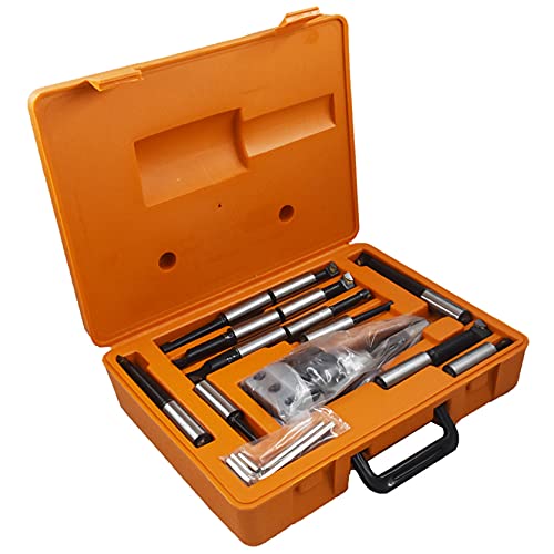 TINVHY 12-Pack Set 3 Boring Head R8 Shank 3/4 Carbide Boring Bar, Replacement for Bridgeport Milling TINVHY