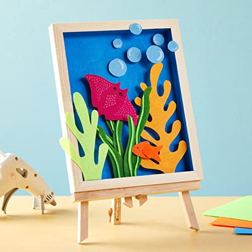 6 Pack of Unfinished Wood Canvas Boards for Painting, 8x10 Inch Deep Cradle Wooden Panels for Crafts (Blank, 0.85 Inches Thick) Juvale