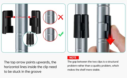 SINGAYE 5 Tier Storage Rack Wire Shelving Unit Storage Shelves Metal for Pantry Closet Kitchen Laundry 660Lbs Capacity 23.6" L x 14" W x 59.1" H SINGAYE