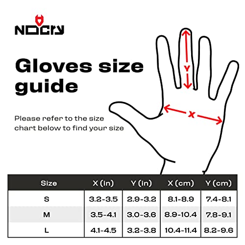 NoCry Heavy Duty Cut Resistant Work Gloves — Durable Cut Resistant Gloves with Grip Dots, Level 5 Cutting Gloves for Chefs, Perfect Wood Carving NoCry