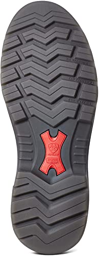 Ariat Mens Turbo 6" USA Assembled Waterproof Carbon Toe Work Boot Rich Brown 10.5 ARIAT