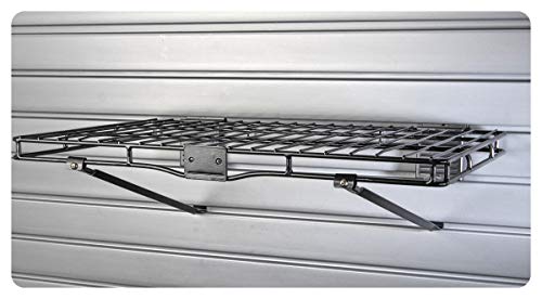 HandiWall Intermediate Accessory Kit with 33 Baskets, Shelves and Hooks for Garage Slatwall Panels HandiSolutions