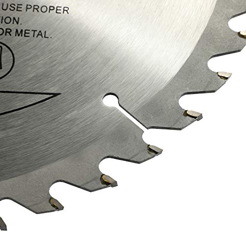 BlueNatHxRPR 9" 40 Teeth Carbide Tip Wood Cutting Circular Saw Blade Table Saw Blade Miter Saw Blade with 5/8" Arbor for General Purpose BlueNatHxRPR