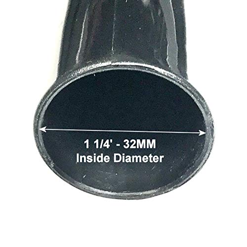 Genuine MP Soft Touch Deluxe Vacuum Cleaner or Central Vac Hardwood and Bare Floor or Wall Brush. Natural Delicate Horse Hair Bristles for Thorough MP Maresh Products