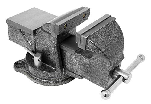 WEN Bench Vise, 4-Inch, Cast Iron with Swivel Base WEN