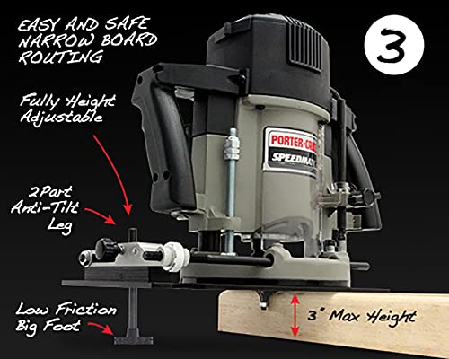MPOWER CRB7 Combination Router Base Mk3 - 7 Functions from Just 1 Jig MPOWER