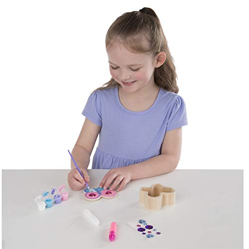 Melissa & Doug Created by Me! Butterfly Box Wooden Craft Kit Melissa & Doug