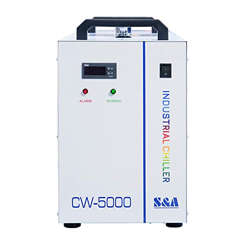 Genuine CW-5000DG S&A Water Chiller Water Cooling Machine for CO2 Laser Engraving Laser Cutter LYXC