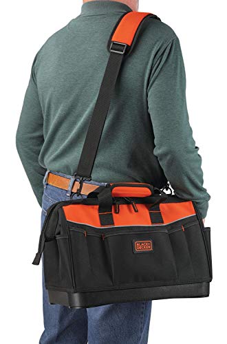 BLACK+DECKER Tool Bag, 16-inch (BDST500002APB) BLACK+DECKER