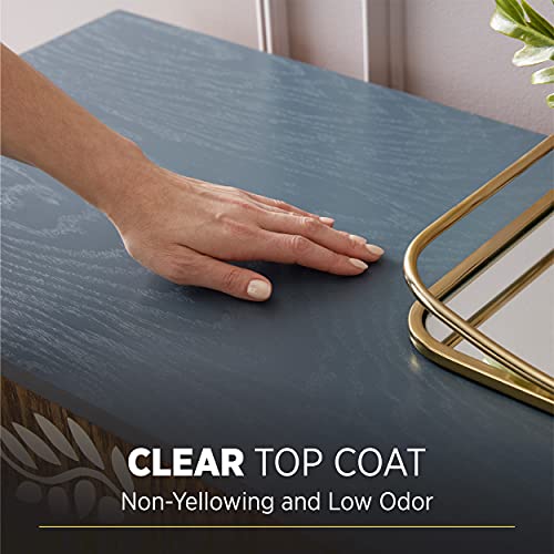 Minwax 233334444 Polycrylic Protective Wood Finish, Clear Satin, ½ Pint Minwax