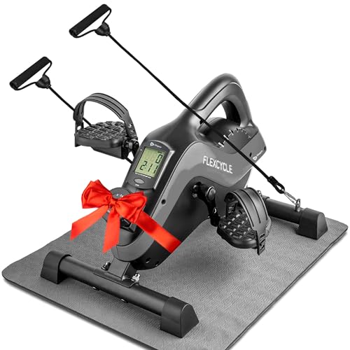 LifePro Under Desk Bike Pedal Exerciser, Arm and Leg Mini Exercise Bike Stationary Bike Pedals, Perfect Desk Exercise Equipment, for Seniors Adults LifePro