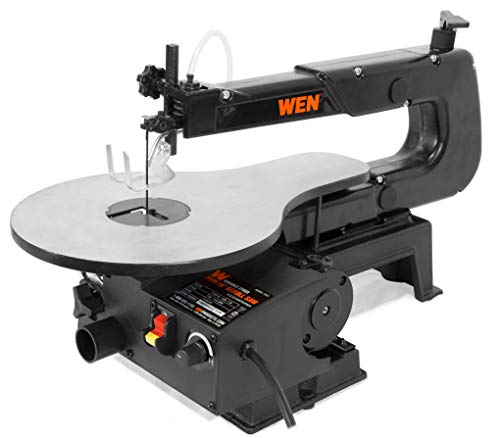 WEN 3922 16-inch Variable Speed Scroll Saw with Easy-Access Blade Changes WEN
