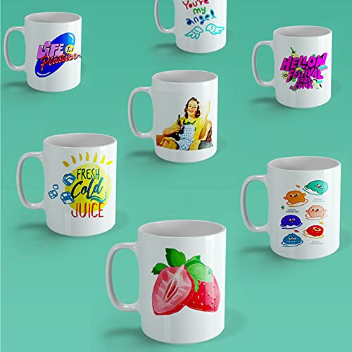 SLANZVAL 250ml Sublimation Coating for Ceramics, Mugs, Phones case, Metal, Wood, Glass, Leather, Tumbler, All Hard Surfaces Sublimation Spray with SLANZVAL