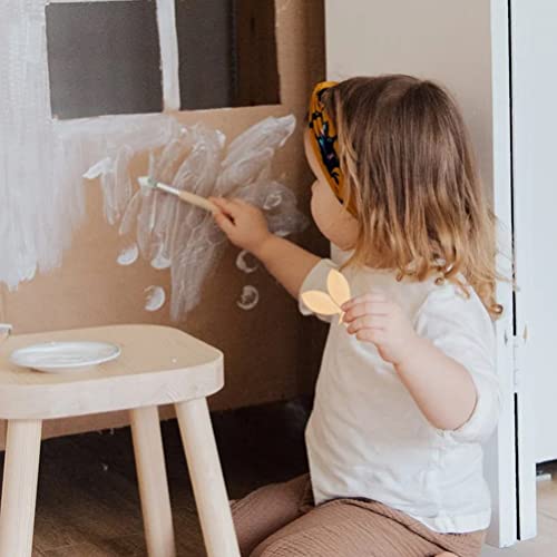 Sewroro 200pcs Animals Wooden Paint Crafts Wooden Slice Unfinished Ornament Crafts Fish Netting Mariposas Decorativas para Pared DIY Painting Sewroro