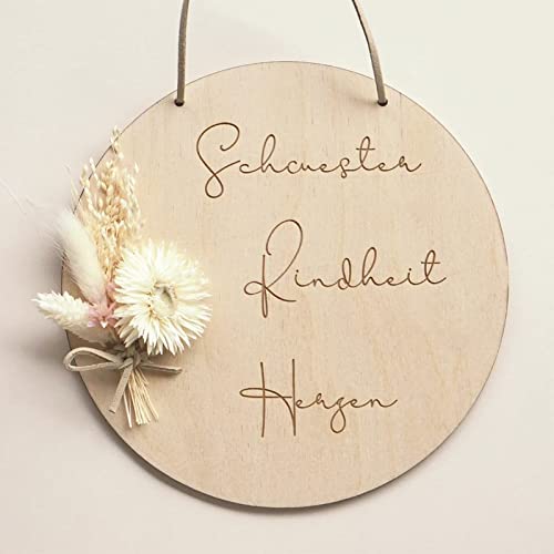 JEUIHAU 40 Packs 10 Inches Wood Rounds, Unfinished Blank Wood Circles, Natural Round Wooden Discs for DIY Crafts, Door Hangers, Home Decors JEUIHAU