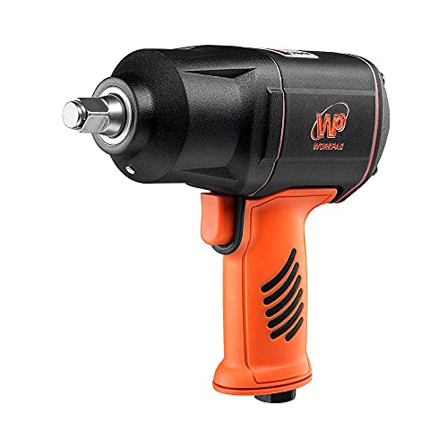 WORKPAD 1/2-Inch Composite Air Impact Wrench with Twin Hammers, Pneumatic Tools WP WORKPAD