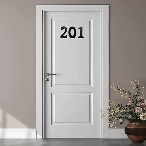 AOCEAN 6 Inch Black Wood Numbers Unfinished Wood Numbers for Halloween Decorative Standing Numbers Slices Sign Board Decoration for Craft Home Party AOCEAN