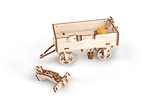 UGEARS Tractor Trailer Mechanical 3D Puzzle Ugears