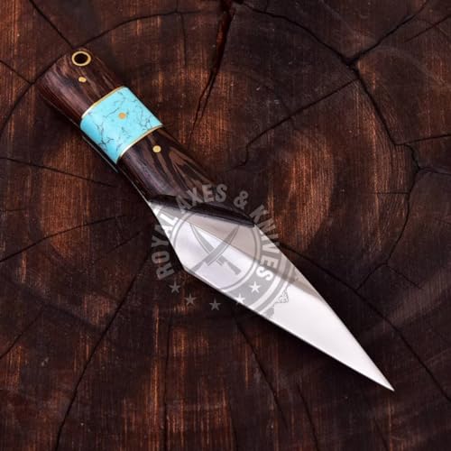 Custom Handmade Kiridashi Knife,Professional Razor Sharp Hand Forged Japanese Stainless Steel Blade Hammered Pattern for Woodworking, Marking, Wood Steel Craft
