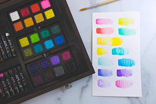 Art 101 Multimedia Illustration Art Set, Assorted Colors, 85 Pieces (53085) Art 101 USA