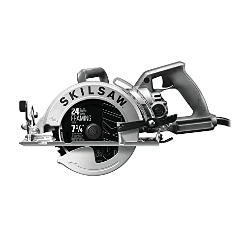 SKIL 7-1/4 In. Worm Drive Circular Saw With Twist Lock Plug- SPT77W-71 Skil