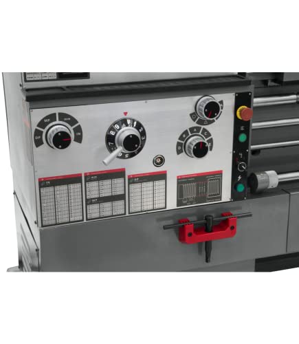 JET GH-1640ZX, 16" x 40" Geared Head Metal Lathe, Newall DP700 DRO, Taper Attachment (321148) Jet