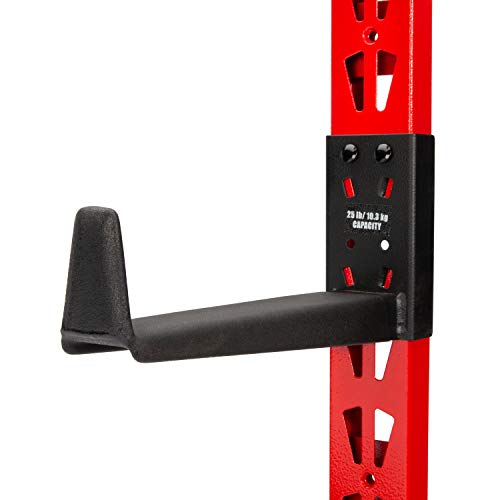 CRAFTSMAN 6-Arm, 10-Inch Deep Cantilever Rack Workshop for Wood, Lumber or Pipe Storage System, Arms Feature Anti-Marring Rubberized Coating and Roll Craftsman