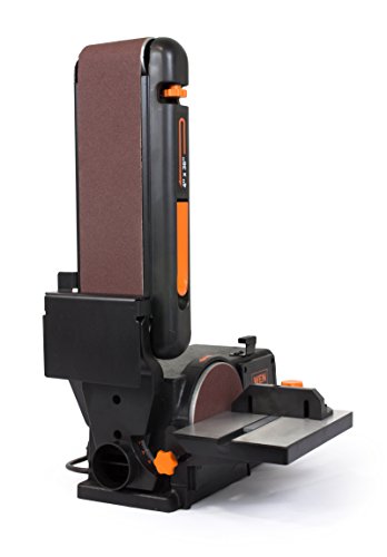 WEN 6502T 4.3-Amp 4 x 36 in. Belt and 6 in. Disc Sander with Cast Iron Base WEN