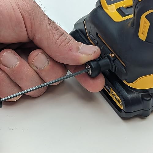 Spider Tool Holster - Pro Tool Holster + Two Driver Pins - Upgraded, Self Locking Multi Tool Holder with Ambidextrous Thumb Lock - Compatible with Spider