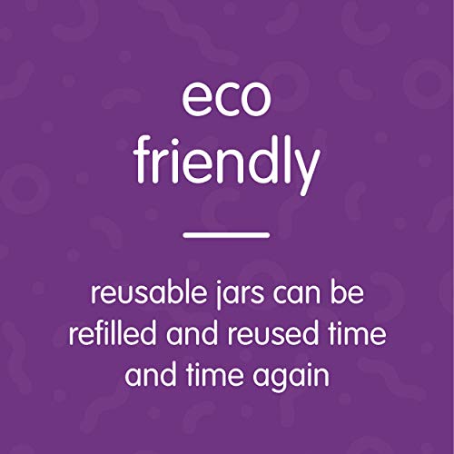 Colorations Glue Jar Set, 12 Empty Glue Bottles with Brushes, Classroom, Art Supplies, School Supplies, Crafting, Kids Art, Projects, Gluing, Colorations