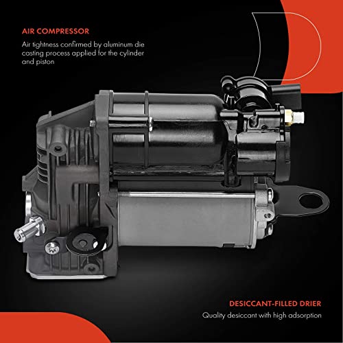 A-Premium Air Suspension Compressor Compatible with Mercedes-Benz CL550 CL600 CL63 AMG CL65 AMG S350 S350 S400 S550 S600 S63 AMG, Replace# - WoodArtSupply