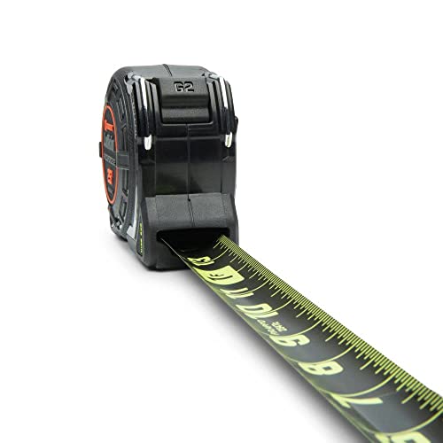 Lufkin Shockforce G2 Nite Eye 25-ft Autolock Tape Measure- L1225BAL-02 Lufkin