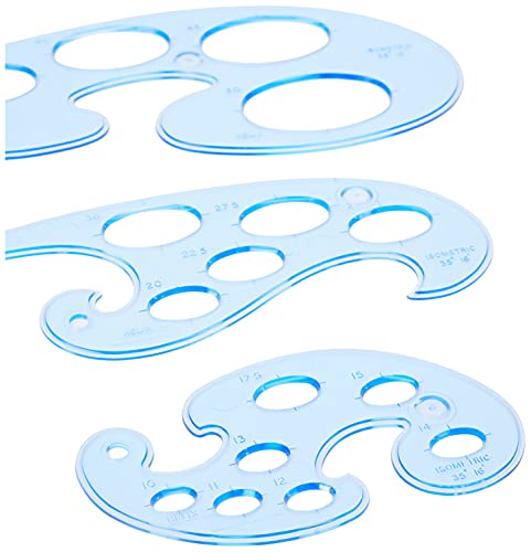 Helix French Curves 3 Piece Set (21561) Helix