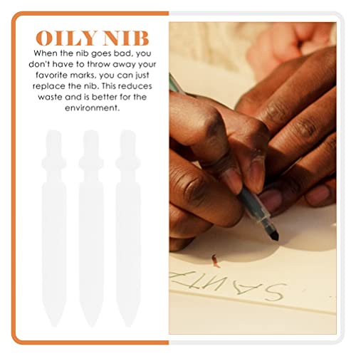 20pcs Paint Marker Replacement Nibs 0.7mm Painting Pens Nib Tips Permanent Marker Pen Points for Acrylic Paint Marker Refillable Paint Pen Nibs EXCEART