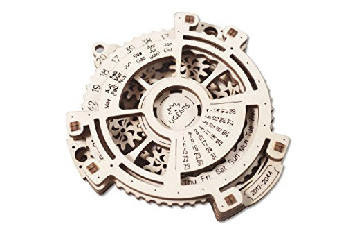 UGEARS Date Navigator Wooden Mechanical Model UGEARS