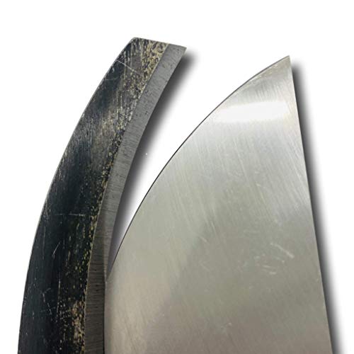 KAKURI Japanese Bypass Loppers Heavy Duty Large Limb and Branch Cutting Shears Long Handle, 3.9 Inch Pruning Blade, Made in JAPAN KAKURI