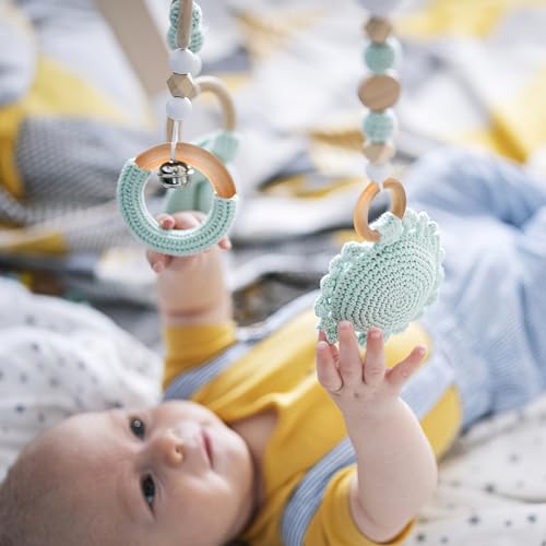 KALLORY Macrame Wooden Rings 80pcs Unfinished Solid Large Wooden Circle Round Ring Macrame Plant Hanger for DIY Craft Pendant Connectors Jewelry KALLORY