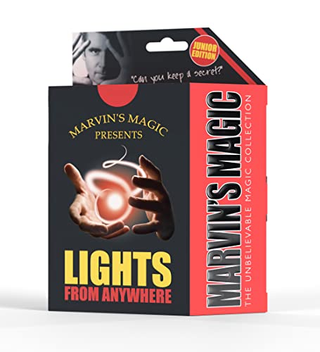 Marvin's Magic - Lights from Everywhere - Junior Edition - Professional Children's Tricks Set - Amazing Magic Tricks for Kids - Includes Light Props Marvin's Magic