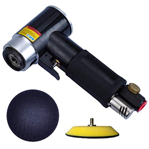 2" and 3" Random Orbital Air Sander, Pneumatic Sander for auto sanding tools, Dual Action Polisher, air angle sander, pneumatic angle sander PROSHI