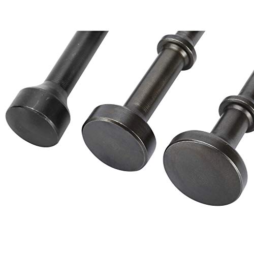 KUNTEC 4 Pcs Smoothing Pneumatic Air Hammer Pneumatic Chisel Bits Tools Kit KUNTEC