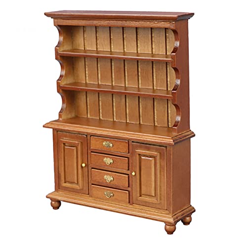 Cabilock Old Cabinet Model Wooden Furniture Mini Furniture Model Toy Japanese Decor Home Goods Home Decor Miniture Decoration Wood Decor Wood Cabilock