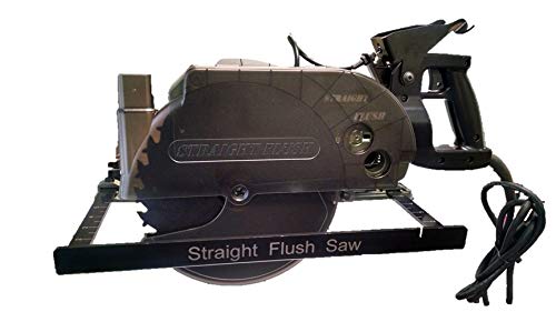 Cuz-D INDUSTRIES Straight Flush Saw - Best Multifunctional Circular Saw and Blade (8-1/2 Inch), Worm Drive Undercut Saws for Woodworking, 6.5 Amp, od Cuz-D