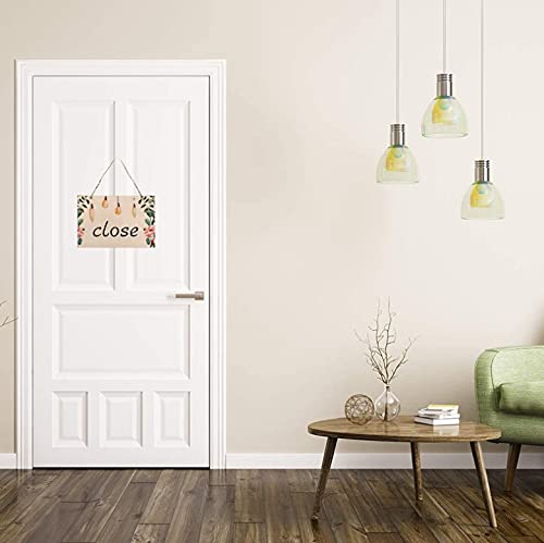 YOVECATHOU 4 Pcs Unfinished Wood Sign Blank Hanging Wooden Plaque DIY Craft Project Wood for Pyrography, Painting, Writing, and Home DIY Crafts YOVECATHOU